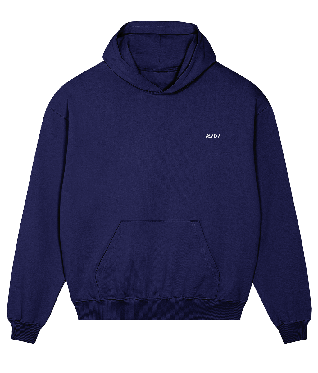 Oversized Organic Cotton Hoodie - 400 GSM Dry Handfeel - KIDI