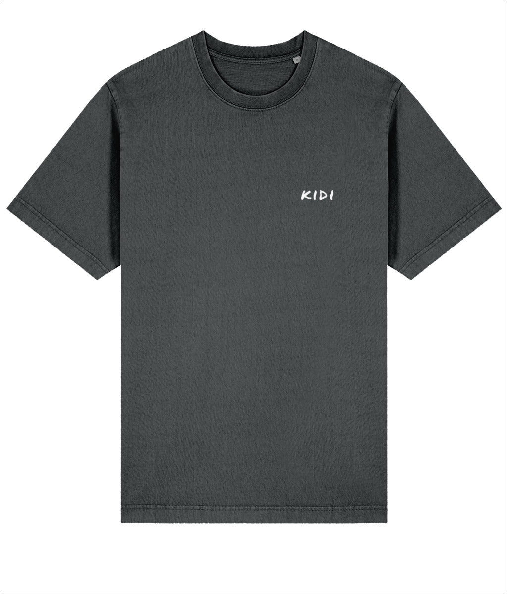 Unisex Garment Dyed Heavyweight T-Shirt – Organic Cotton Comfort - KIDI