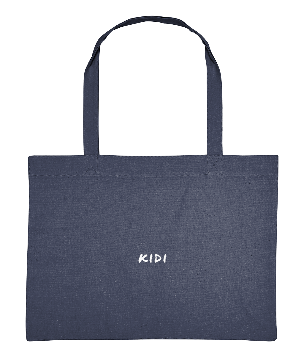 Eco - Friendly Recycled Cotton Shopper Bag - KIDI