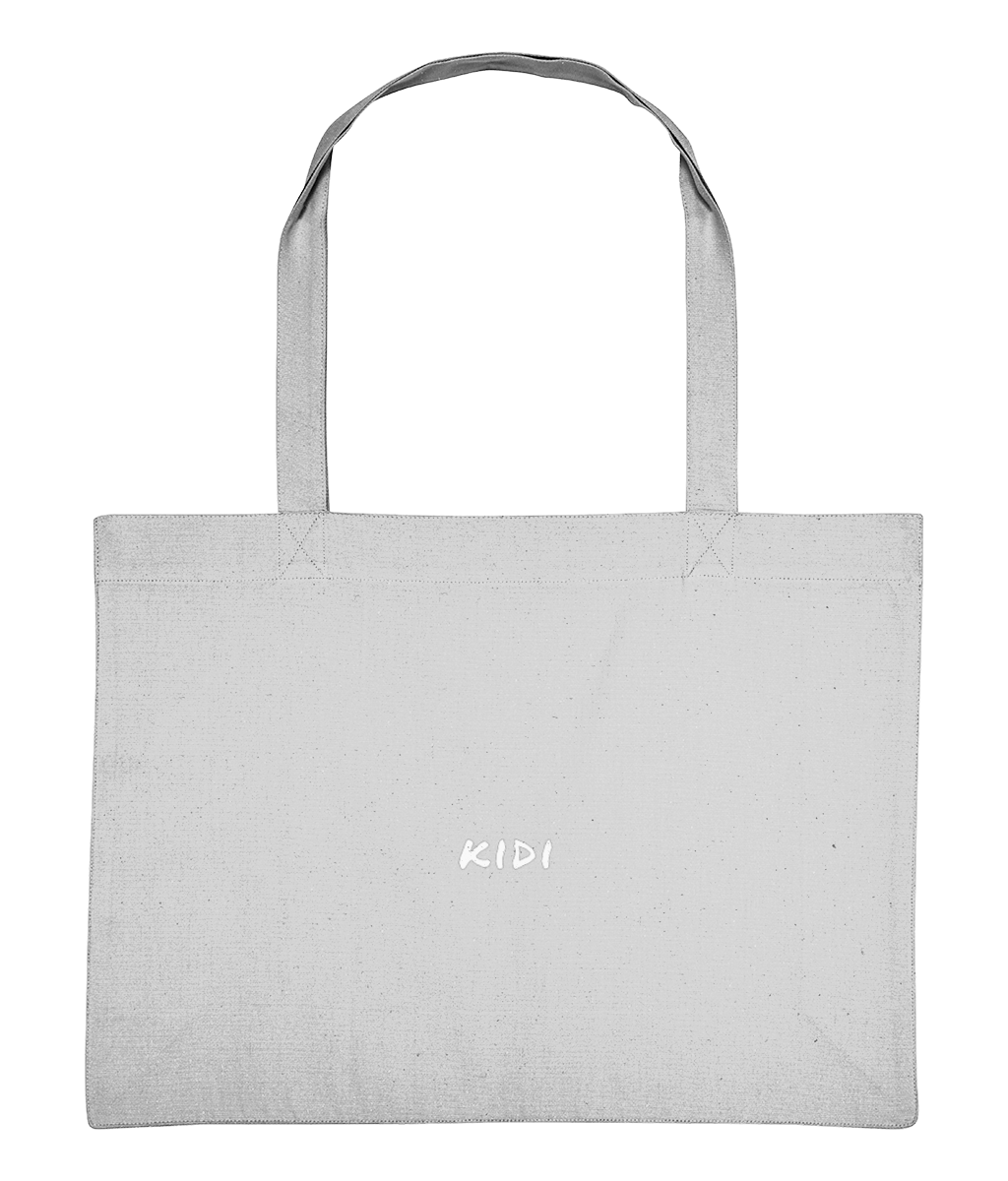 Eco - Friendly Recycled Cotton Shopper Bag - KIDI