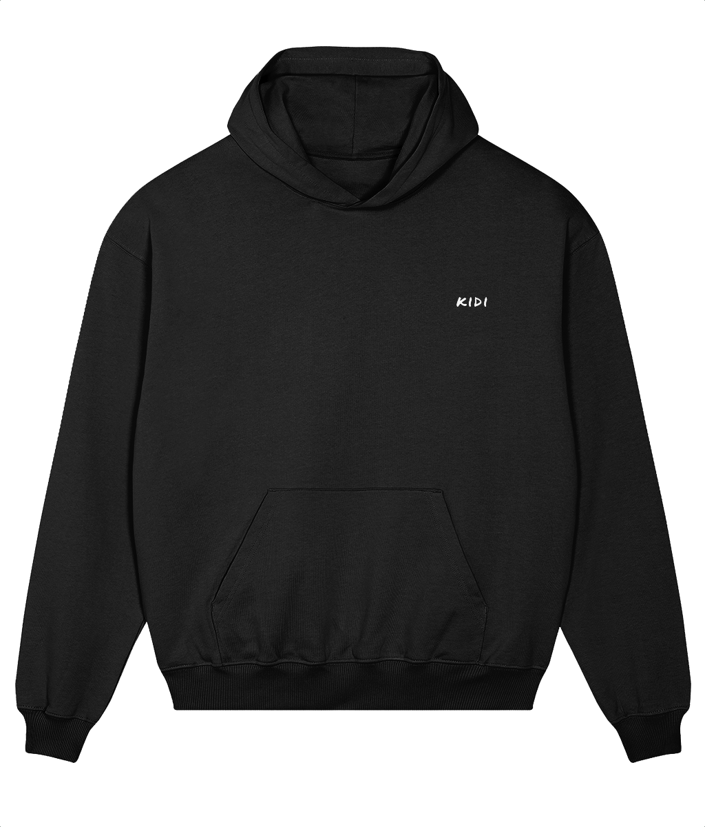 Oversized Organic Cotton Hoodie - 400 GSM Dry Handfeel - KIDI