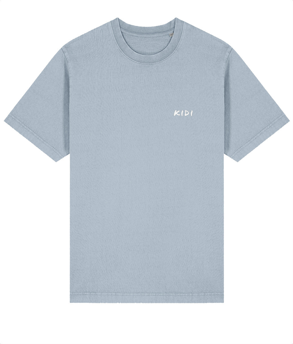 Unisex Garment Dyed Heavyweight T-Shirt – Organic Cotton Comfort - KIDI
